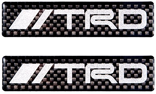 TRD JAPAN Carbon Badge Set (Set of 2) Type-D – LexusBoutique TRD JAPAN Carbon Badge Set (Set of 2) Type-D – LexusBoutique
