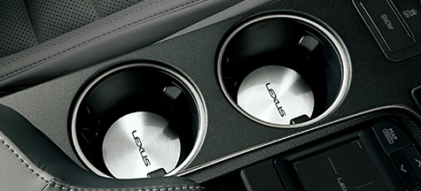 Genuine Lexus Japan 2011-2020 CT Aluminum Cup Holder Plate Set
