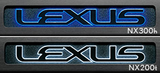 Genuine Lexus Japan 2015-2021 NX Illuminated Door Scuff Plate Set