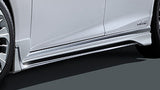 Genuine Lexus Japan 2021-2023 LS 500/500h Factory Painted Side Skirts with Chrome Garnish