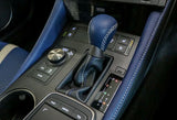 Genuine Lexus Japan 2019 RC-F "F 10th Anniversary" Limited Edition Black and Blue Trim Interior Garnish Set