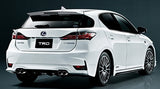 TRD JAPAN 2014-2017 Lexus CT F-Sport Rear Skirt Kit (UNPAINTED) and Dual Exhaust System