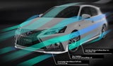 TRD JAPAN 2018-2020 Lexus CT F-Sport Front Spoiler Kit (UNPAINTED)