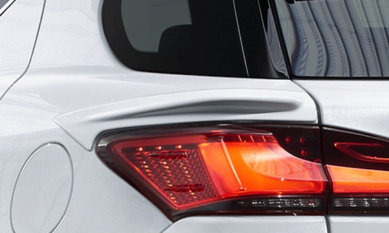 TRD JAPAN 2018-2020 Lexus CT Rear Quarter Panel Spoiler (UNPAINTED