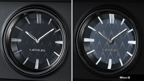 Genuine Lexus Japan 2020-2022 RX/RX-L Arrow Head Premium Clock