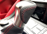 Genuine Lexus Japan 2020 GS F-Sport Punching Leather Shift Knob (Red Stitching)