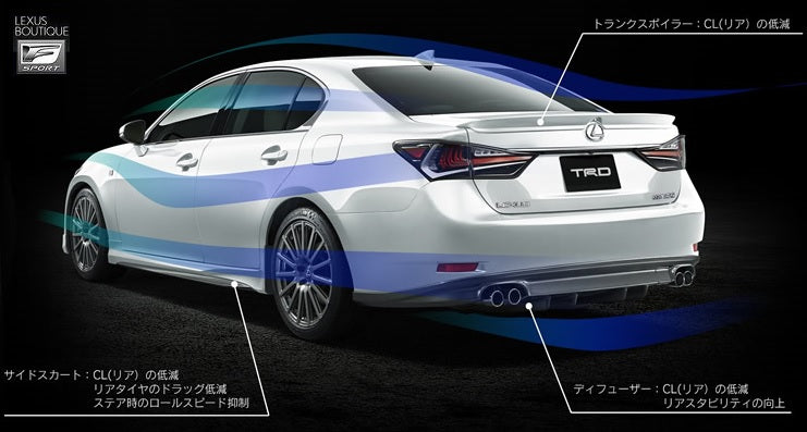 TRD JAPAN 2016-2020 Lexus GS Rear Diffuser – LexusBoutique.net | Lexus ...