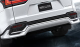 Genuine Lexus Japan 2022-2024 LX Factory Painted Rear Skirts with Chrome Garnish