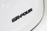 Genuine Toyota Japan 2020-2023 GR Yaris GR-FOUR Rear Black Emblem