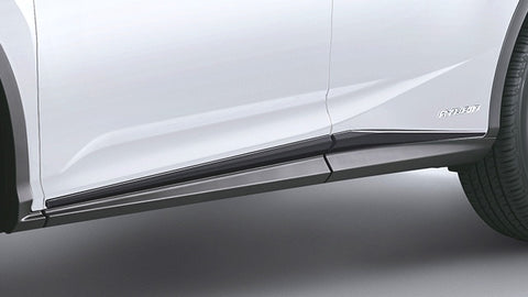 Genuine Lexus Japan 2016-2022 RX/RX-L Piano Black Body-Side Moldings