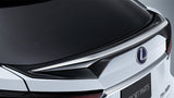 Genuine Lexus Japan 2016-2022 RX Piano Black Rear Back Door Spoiler with Chrome Garnish