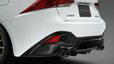 TRD JAPAN 2017-2020 Lexus IS Rear Diffuser Kit (UNPAINTED) and Dual Exhaust System
