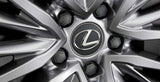 Genuine Lexus Japan 2022-2024 NX Matte Black Hub Bolt Caps with Lexus Logo (SET OF 20)