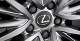 Genuine Lexus Japan 2022-2025 NX Matte Black Hub Bolt Caps with Lexus Logo (SET OF 20)