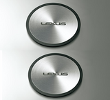 Genuine Lexus Japan 2016-2021 Lexus LX 570 Aluminium Cup Holder Plate Set