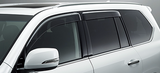 Genuine Lexus Japan 2016-2021 LX 570 Smoke Side Window Visor Set