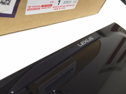 Genuine Lexus Japan 2016-2021 LX 570 Premium Side Window Visor Set Genuine Lexus Japan 2016-2021 LX 570 Premium Side Window Visor Set