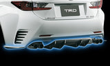 TRD JAPAN 2015-2018 Lexus RC Rear Bumper Side Spoiler (UNPAINTED) and Rear Diffuser Kit