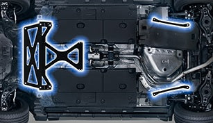 TRD JAPAN 2019-2023 Lexus UX Member Brace Kit